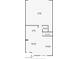 Detailed first floor plan highlighting the layout with room dimensions at 1560 Plaza Centre Dr # 103, Las Vegas, NV 89135