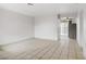 Spacious room with tile floor and sliding door view to the back yard at 207 E Van Wagenen St, Henderson, NV 89015