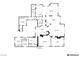 Detailed floor plan showing the layout of the first floor with dimensions of all rooms at 2436 Grassy Spring Pl, Las Vegas, NV 89135