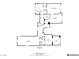 Detailed second floor plan showing layout of primary suite, media room and additional bedrooms at 2436 Grassy Spring Pl, Las Vegas, NV 89135