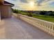 Balcony view overlooking a golf course with picturesque landscaping and lush greenery at 2448 Ram Crossing Way, Henderson, NV 89074