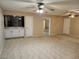 Large living room showcasing a wet bar with plenty of room to entertain at 2773 Heritage Ct, Las Vegas, NV 89121