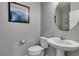 Bathroom features modern sink and toilet at 2870 Turnstone Ridge St, Henderson, NV 89044