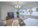 Bright main bedroom featuring large windows and stylish furnishings at 3020 Via Venezia, Henderson, NV 89052