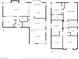 Detailed floor plan showcases the layout of this two-story home at 3050 Whispering Crest Dr, Henderson, NV 89052