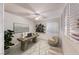 Cozy home office featuring modern decor and ample natural light, creating a productive workspace at 3050 Whispering Crest Dr, Henderson, NV 89052