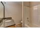 Bathroom featuring granite counters and updated fixtures at 3145 E Flamingo Rd # 2080, Las Vegas, NV 89121