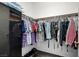 Walk-in closet with ample clothing storage at 4020 Driscoll Mountain St, Las Vegas, NV 89129