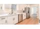 Bright kitchen features stainless steel appliances and lots of counter space at 4301 Fortune Ave, Las Vegas, NV 89107
