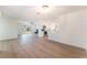 Bright, open living space connected to a modern kitchen with stainless steel appliances at 4301 Fortune Ave, Las Vegas, NV 89107