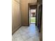 Enclosed patio with tiled floors offers convenient indoor-outdoor transition through sliding glass doors at 461 N Lamb Blvd # H, Las Vegas, NV 89110