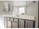 Close up view of a bathroom vanity with soft-close cabinets and drawers at 5133 Burr Oak Dr, Las Vegas, NV 89130