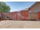 Wrought iron gate, offering secure access and charm to your outdoor property at 5480 Lincolnwood Ct, Pahrump, NV 89061