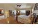 Inviting bedroom with hardwood floors, and traditional furnishings at 5480 Lincolnwood Ct, Pahrump, NV 89061