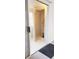 Utility closet featuring a water heater and storage space, easily accessible from the sliding glass door at 5710 E Tropicana Ave # 2178, Las Vegas, NV 89122