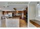 Bright kitchen has granite counters, wood cabinets and stainless steel appliances at 6 High Sierra Dr, Henderson, NV 89074
