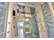 Close up of a modern shower with multiple shower heads and lighting at 6480 Annie Oakley Dr # 112, Las Vegas, NV 89120