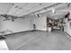 Spacious garage with room for parking and storage, featuring a clean, open layout at 6739 Quapaw St, Las Vegas, NV 89149