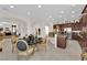 Bright open kitchen with dining space and stainless appliances, plenty of cabinet space at 6739 Quapaw St, Las Vegas, NV 89149