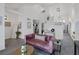 Spacious living room boasting high ceilings, modern decor, and an open layout at 9428 Sierra Summit Ave, Las Vegas, NV 89134