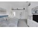 Spacious main bedroom with vaulted ceilings and decor shelf at 9428 Sierra Summit Ave, Las Vegas, NV 89134