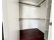 A closet with shelving offers ample storage space at 10381 Poker Alice Ct, Las Vegas, NV 89129