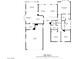 Detailed floor plan showcasing the layout of this spacious home, highlighting room dimensions and overall square footage at 10720 Bennington Ct, Las Vegas, NV 89134