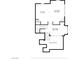First-floor layout featuring an open living room, large kitchen, dining area, and pantry space at 11 Via Vita Bella, Henderson, NV 89011