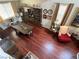 Dining room showcasing a large wooden table and ornate display cabinet at 11457 Steponia Bay St, Las Vegas, NV 89141