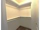 Walk-in closet with shelving at 1721 Mill Canyon Dr, Las Vegas, NV 89128