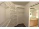 Walk-in closet with wire shelving at 1721 Mill Canyon Dr, Las Vegas, NV 89128