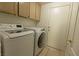 Laundry room features a washer and dryer next to the door at 1721 Mill Canyon Dr, Las Vegas, NV 89128