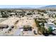 An aerial view of the home showcasing its location in a desert community at 2251 Bridger St, Pahrump, NV 89048