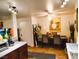 Bright kitchen with dining table and access to the entry door at 2451 N Rainbow Blvd # 2073, Las Vegas, NV 89108