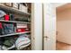 Spacious walk in closet for organizing storage at 2851 S Valley View Blvd # 1071, Las Vegas, NV 89102