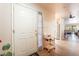 Inviting foyer with tile flooring, views of living area, and easy access to different spaces at 2851 S Valley View Blvd # 1071, Las Vegas, NV 89102