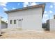 Newly constructed building featuring clean architectural lines and spacious outdoor area, great potential at 320 W Van Buren Ave, Las Vegas, NV 89106