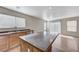 Spacious kitchen with a large island, stainless steel sink, and ample counter space at 439 Royal Bridge Dr, Las Vegas, NV 89178