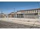 Wide angle, fence enclosed home provides security and curb appeal at 4558 Sheppard Dr, Las Vegas, NV 89122