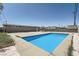 Backyard view of the in-ground swimming pool at 4558 Sheppard Dr, Las Vegas, NV 89122