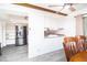 Partial kitchen view featuring stainless steel appliances from adjacent dining area at 4742 Monterrey Ave, Las Vegas, NV 89121