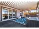 Covered patio features a grill and seating, perfect for outdoor dining and entertaining at 4742 Monterrey Ave, Las Vegas, NV 89121