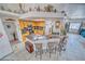 Open kitchen boasts granite counters and bar seating at 4910 Marywood Ct, Pahrump, NV 89061