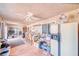 Sun room with tile flooring, lots of sunlight, and access to a dining space at 4910 Marywood Ct, Pahrump, NV 89061