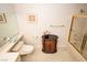 Bathroom featuring vanity, cabinet, and shower with glass doors at 4911 Mount Pleasant Ln, Las Vegas, NV 89113