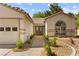 Charming home featuring a welcoming front entrance and a well-maintained walkway at 5157 Future Dr, Las Vegas, NV 89130