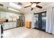 Bright kitchen with stainless steel appliances, granite countertops and french doors at 5505 Reiter Ave, Las Vegas, NV 89108