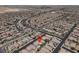 Elevated view of community highlighting the home's location amidst a well-planned neighborhood, offering convenience at 759 Star Apple Ln, Las Vegas, NV 89178