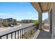This balcony offers fantastic neighborhood views, perfect for enjoying the outdoors from home at 7977 Texas Hills St, Las Vegas, NV 89113