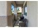 Cozy porch with comfortable seating and a view of the neighborhood at 8121 Eagle Clan Ct, Las Vegas, NV 89131